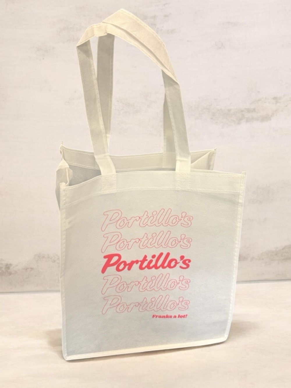 Portillo’s Hot Dog Famous Chicago Restaurant New Reusable Tote Bag